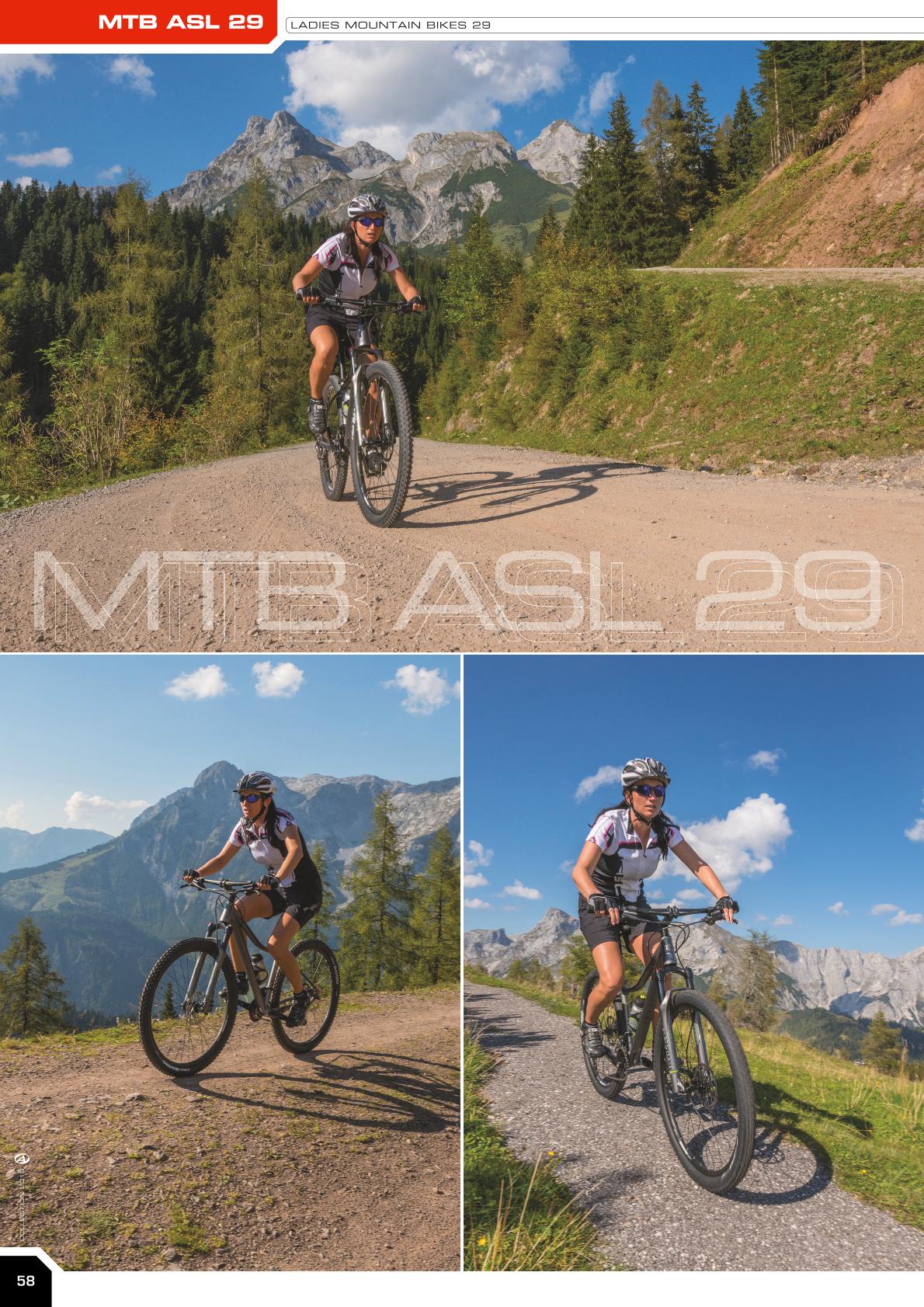 MTB ASL 29 - ladies mountain bikes 29